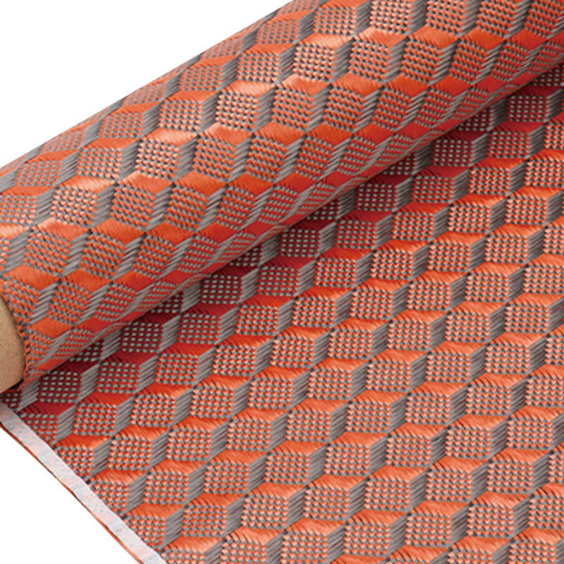 赤/黒いアラミッド炭素混合炭素繊維織物布 赤/黒いアラミッド炭素混合炭素繊維織物布