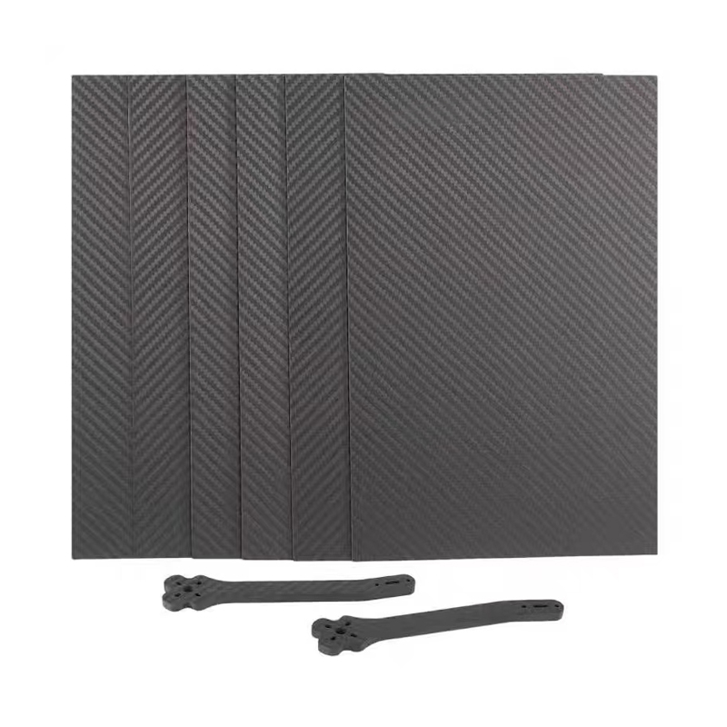 25-250の厚さ、軽量でありながら硬質炭素繊維シート/パネル/プレート